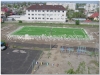 Футбольное мини-поле школа г.Кременчуг искусственная трава Green 2000