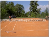 Теннисный корт (грунт) Труханов остров г.Киев