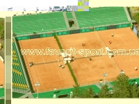 Теннисный комплекс Селена г.Черкассы грунтовый корт