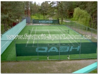 Теннисный комплекс Селена г.Черкассы искусственная трава