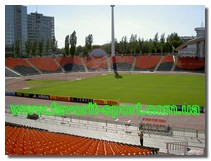 Пластиковые кресла стадион Олимпийский г.Донецк